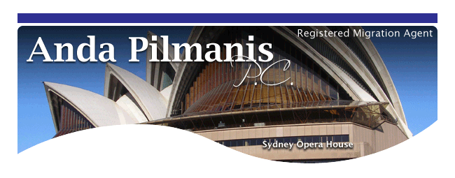 Anda Pilmanis, Attorney at Law and Registered Migration Agent