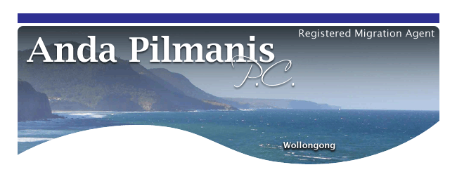 Anda Pilmanis, Attorney at Law and Registered Migration Agent